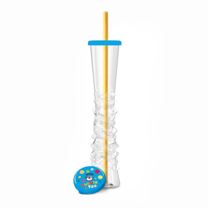 Ice Party Yard Cups with Lids 17 Oz 54 Pack