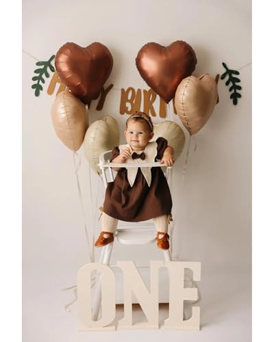 10Pcs Heart Foil Balloons