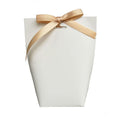 Blank Kraft Paper Gift Bags with Ribbon 10 Pack Party Favor Bags