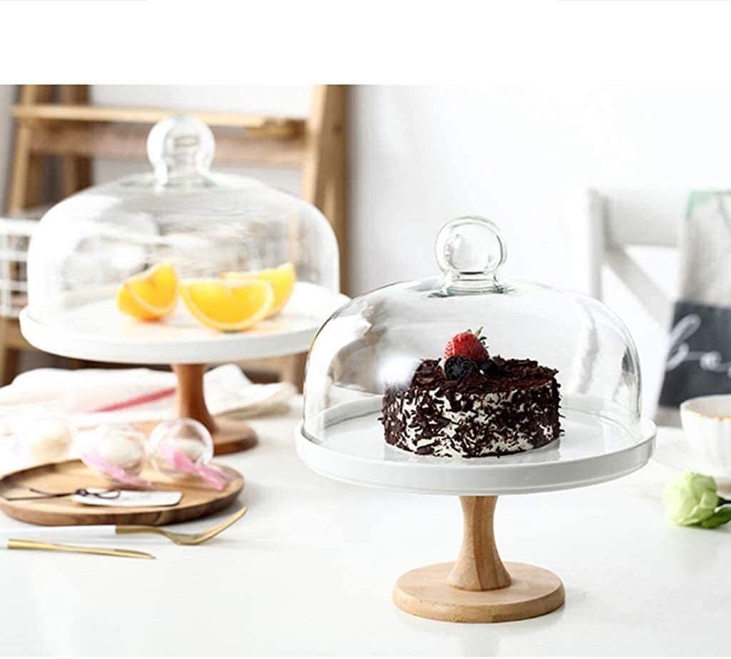 Cake Dome Dessert Display Stand 24Cm Pastry and Fruit Server