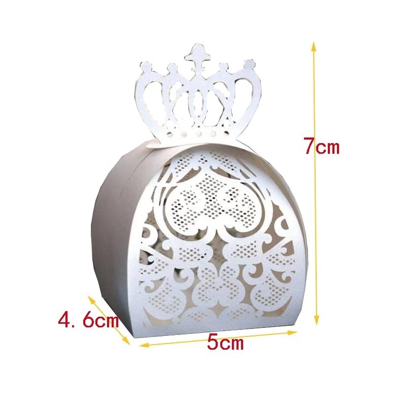 Lace Candy Favor Boxes 100 Pack Party Gift Boxes