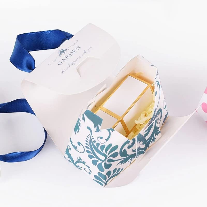 Mini Paper Handbag Gift Boxes 10 Pack Candy Favor Boxes