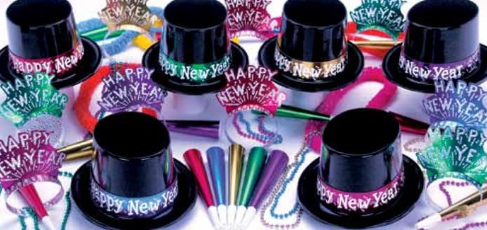 PMU New Year’s Eve Party Kits Assoetment Events and Party Supplies