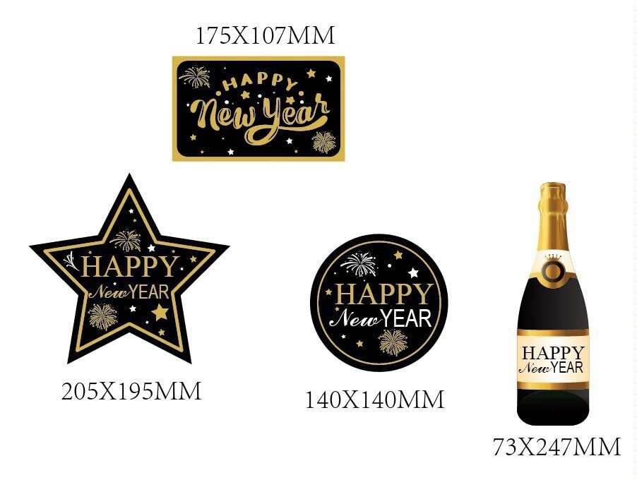 PMU New Year’s Eve Party Kits Assoetment Events and Party Supplies