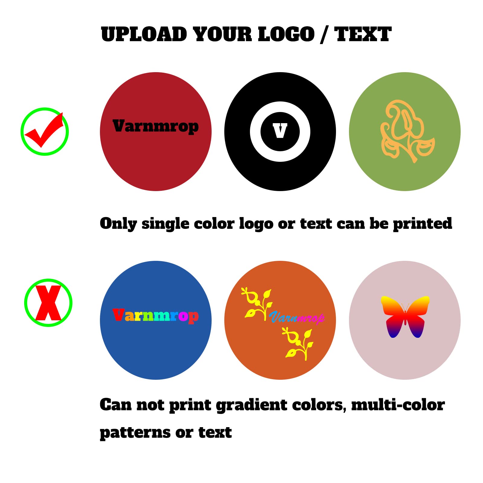Custom Printed Balloons 1000 Pcs with Logo Photo or Text