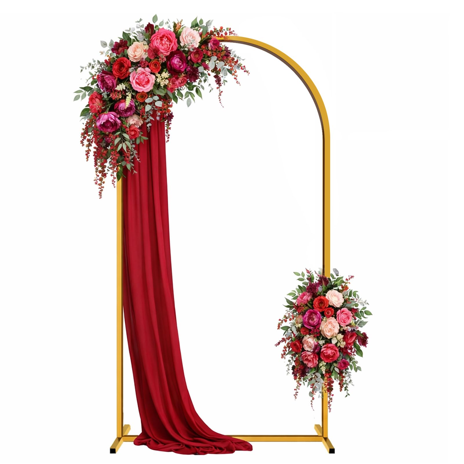HEMMOTOP Metal Arch Backdrop Stand