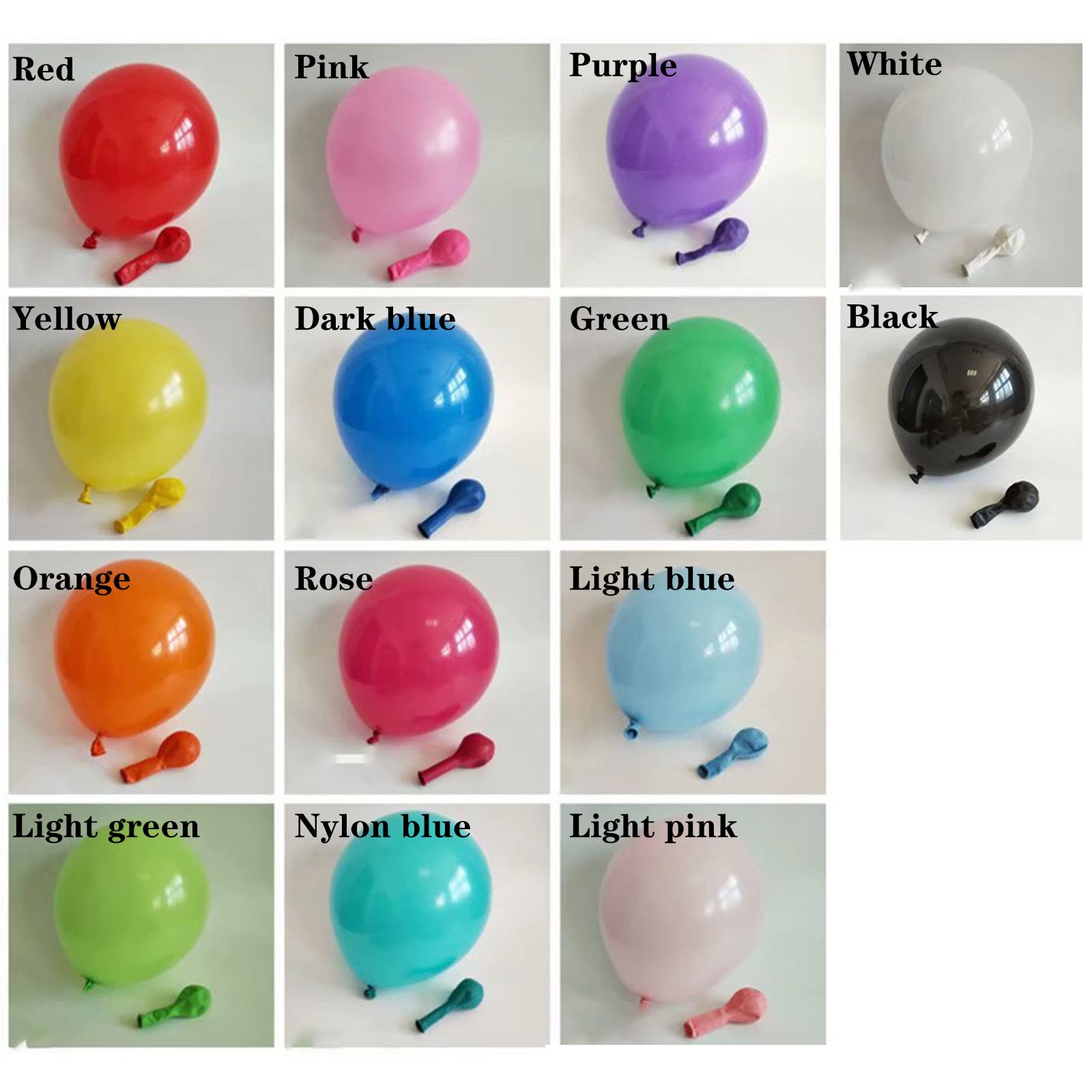 Custom Printed Balloons 1000 Pcs with Logo Photo or Text