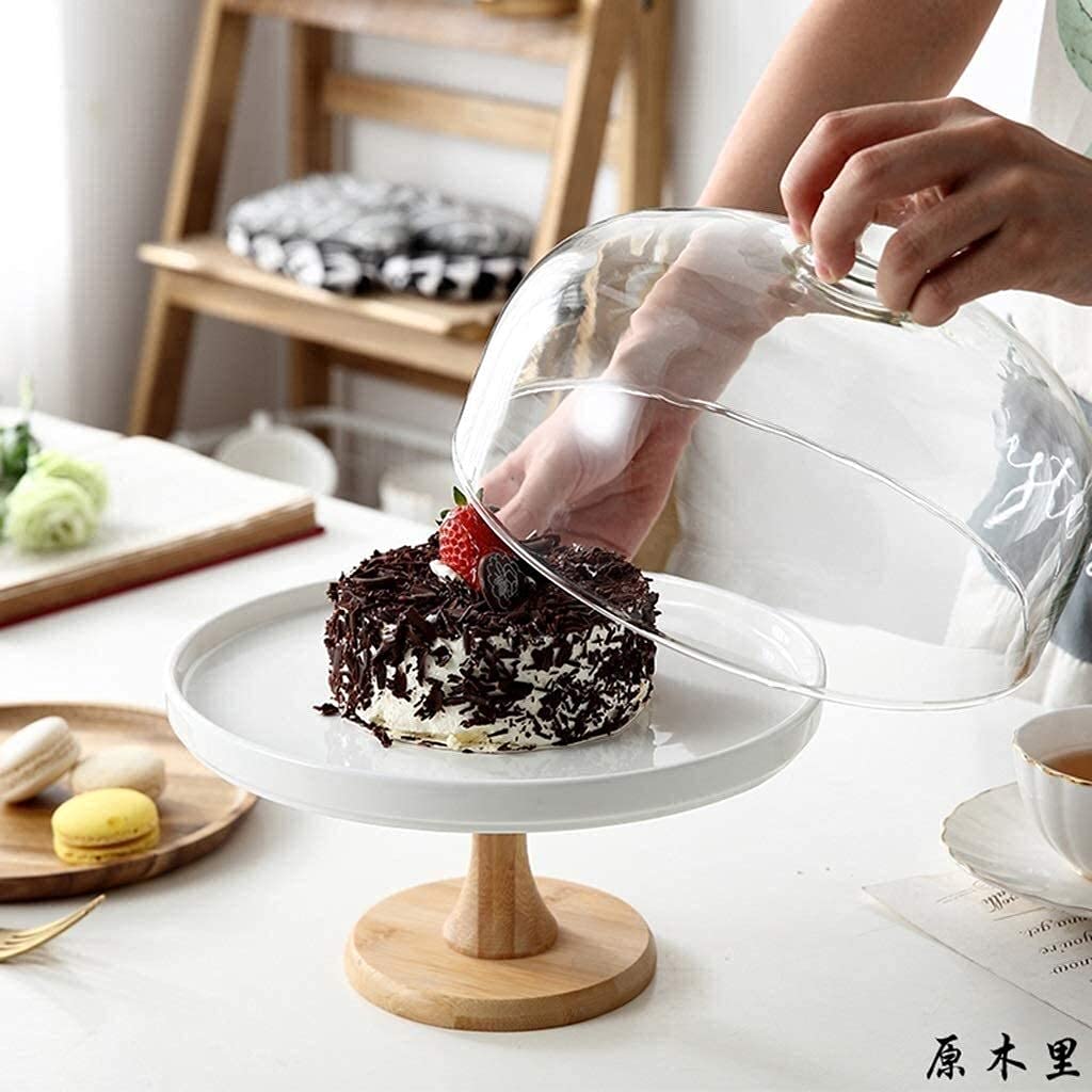 Cake Dome Dessert Display Stand 24Cm Pastry and Fruit Server