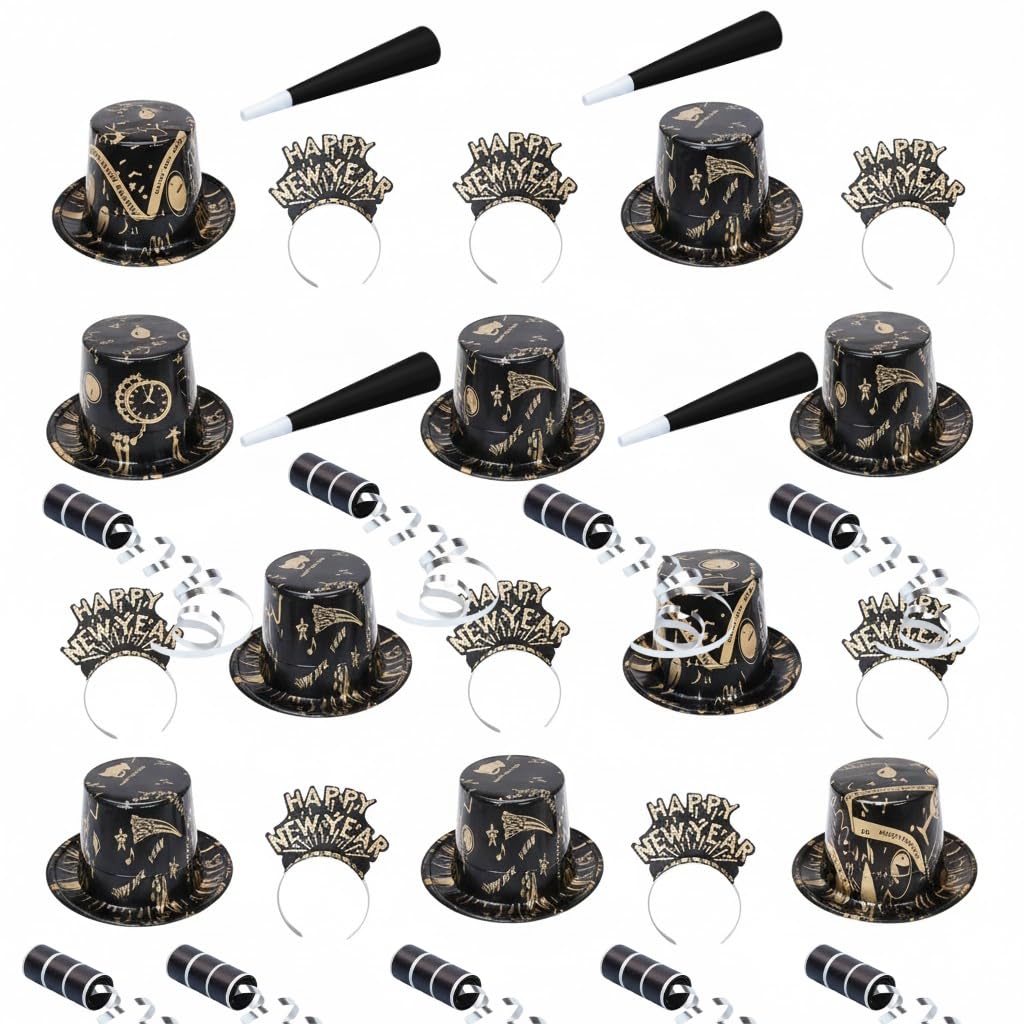 PMU New Year’s Eve Party Kits Assoetment Events and Party Supplies