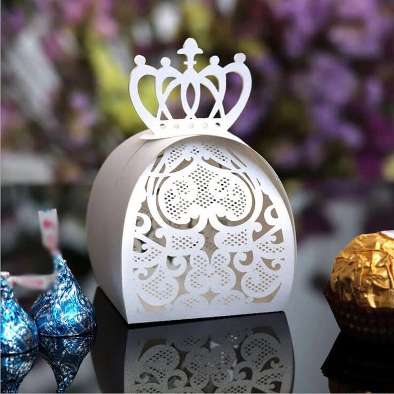 Lace Candy Favor Boxes 100 Pack Party Gift Boxes
