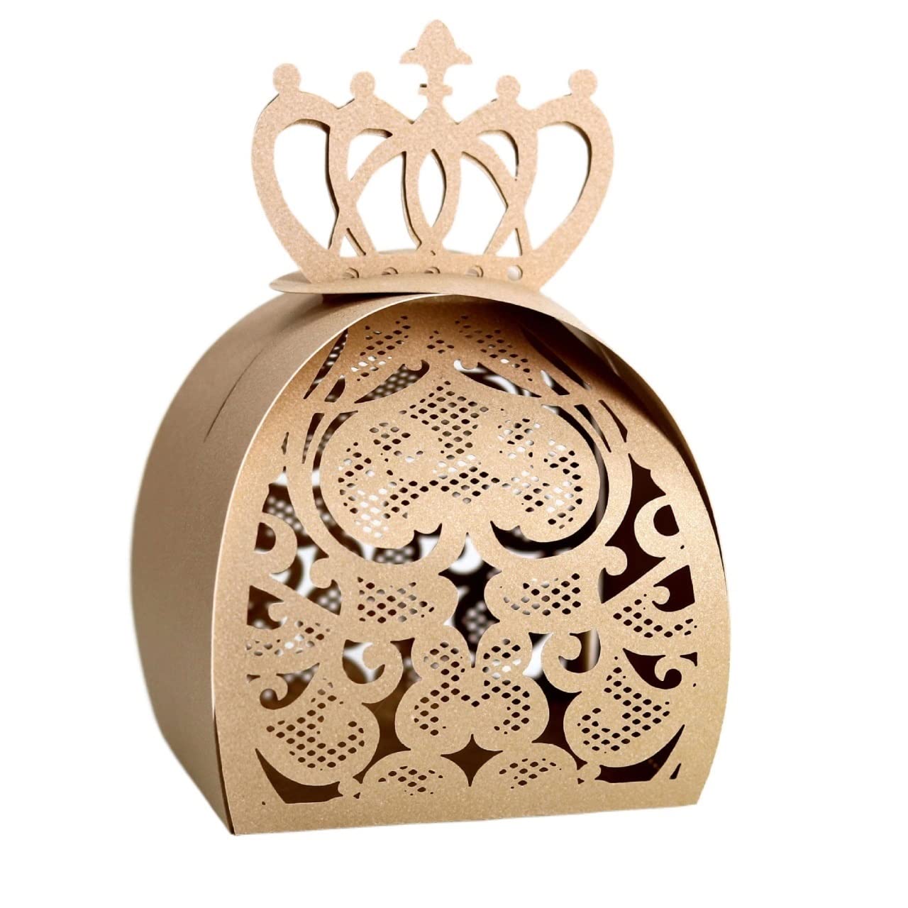 Lace Candy Favor Boxes 100 Pack Party Gift Boxes