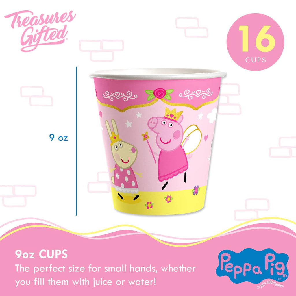 Princess Peppa Birthday Dinnerware Deluxe Set