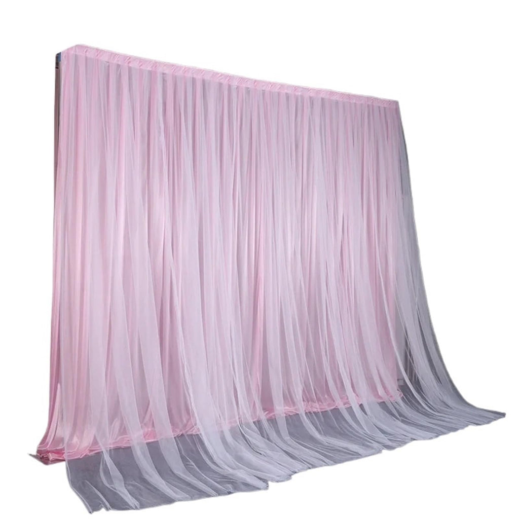 Purple Tulle Backdrop Curtain 4 x 4M 13 x 13Ft Party Decoration