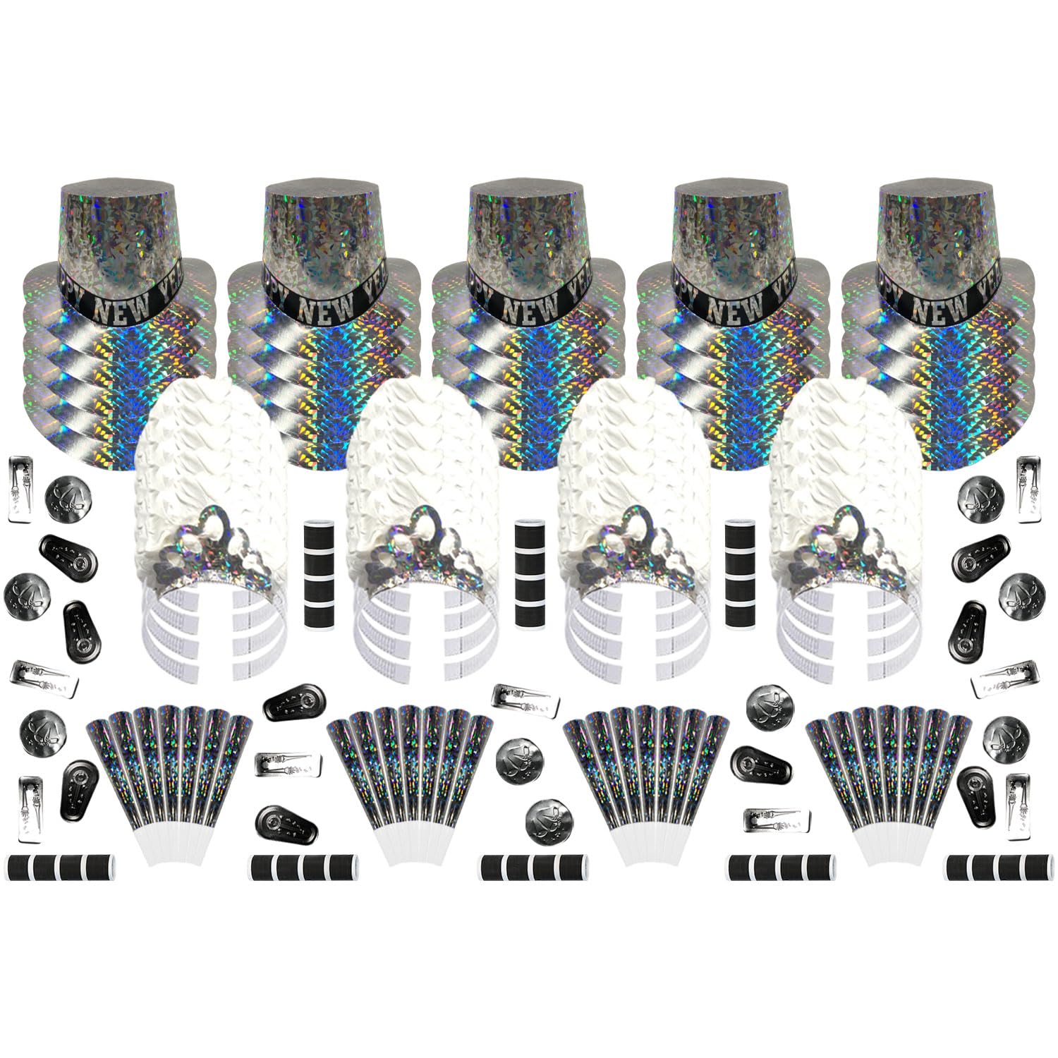 PMU New Year’s Eve Party Kits Assoetment Events and Party Supplies