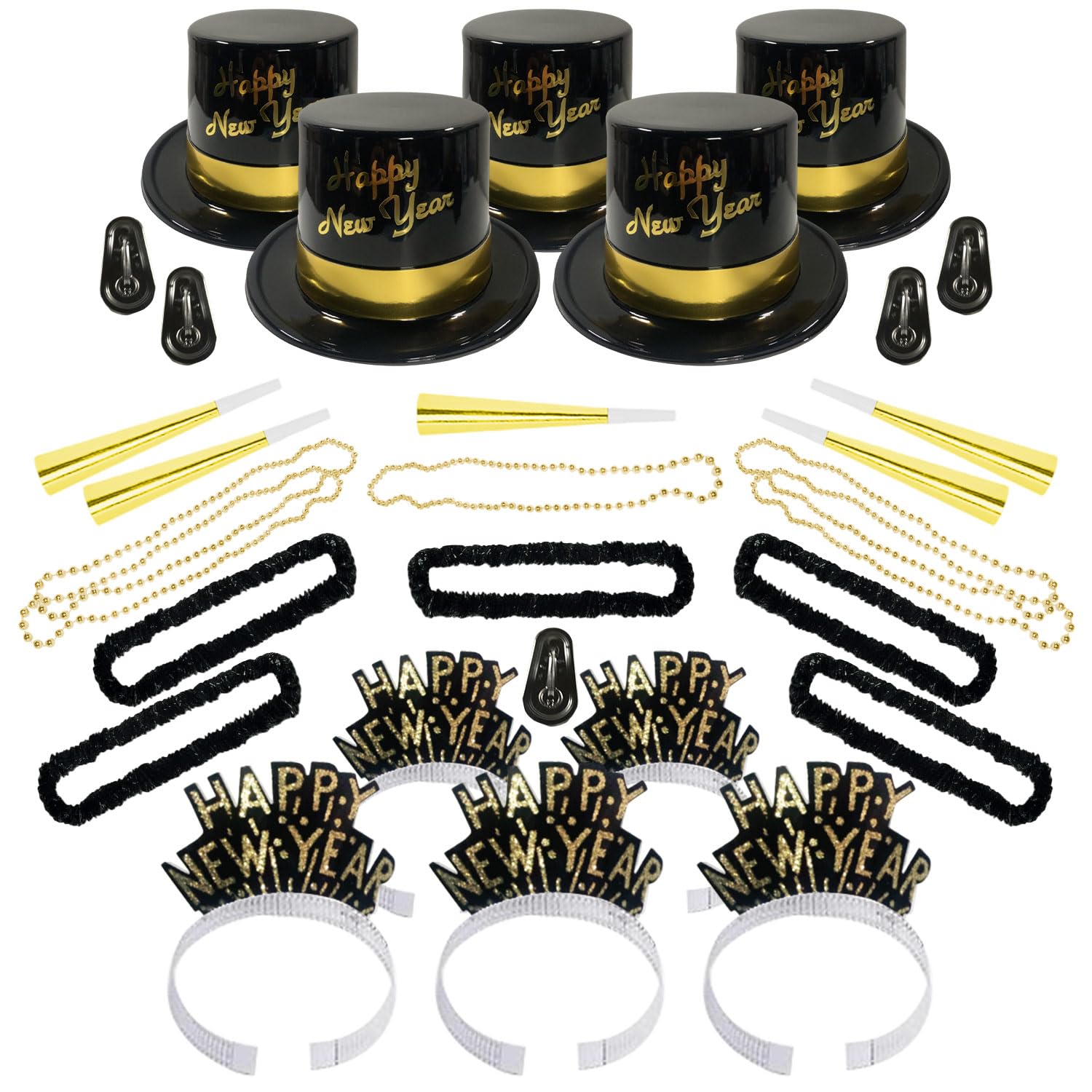 PMU New Year’s Eve Party Kits Assoetment Events and Party Supplies