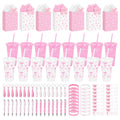 KaGrbves 20 Set Coquette Bow Gift for Girls Gathering Birthday Baby Shower