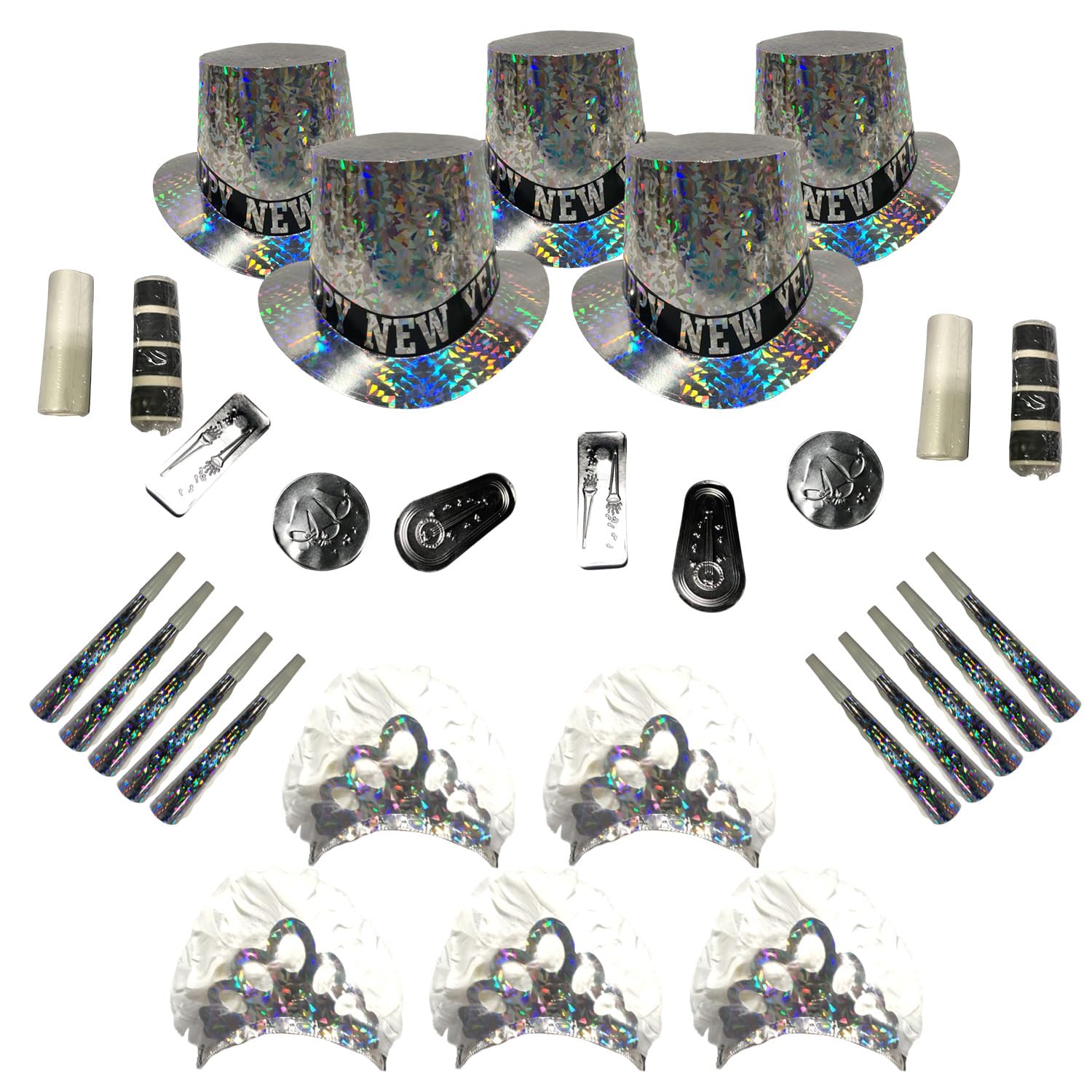 PMU New Year’s Eve Party Kits Assoetment Events and Party Supplies