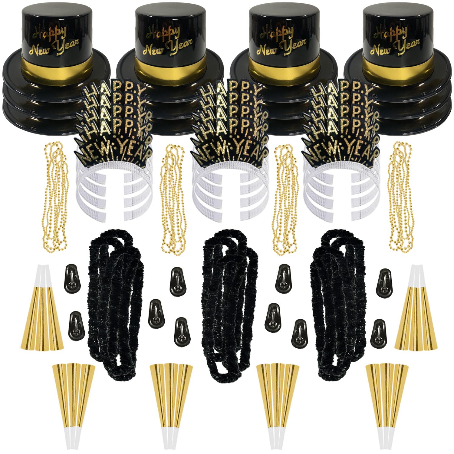 PMU New Year’s Eve Party Kits Assoetment Events and Party Supplies