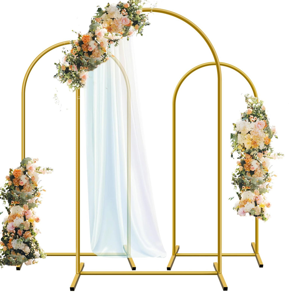 HEMMOTOP Metal Arch Backdrop Stand