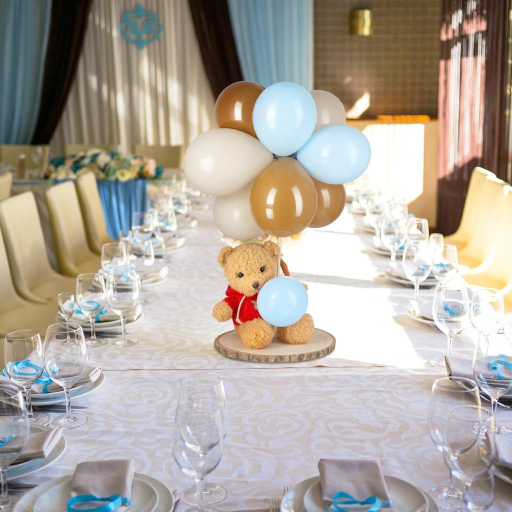 Baby Shower Wooden Centerpiece Table Decoration Kit 144 Pcs DIY Party Decor