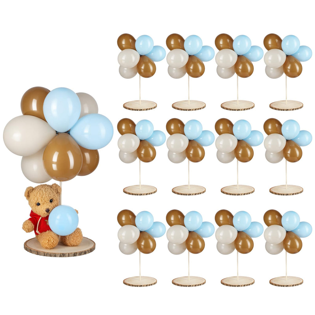 Baby Shower Wooden Centerpiece Table Decoration Kit 144 Pcs DIY Party Decor
