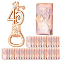 Digital Theme Bottle Openers 36 Pack Birthday Party Favor Gifts Rose Gold
