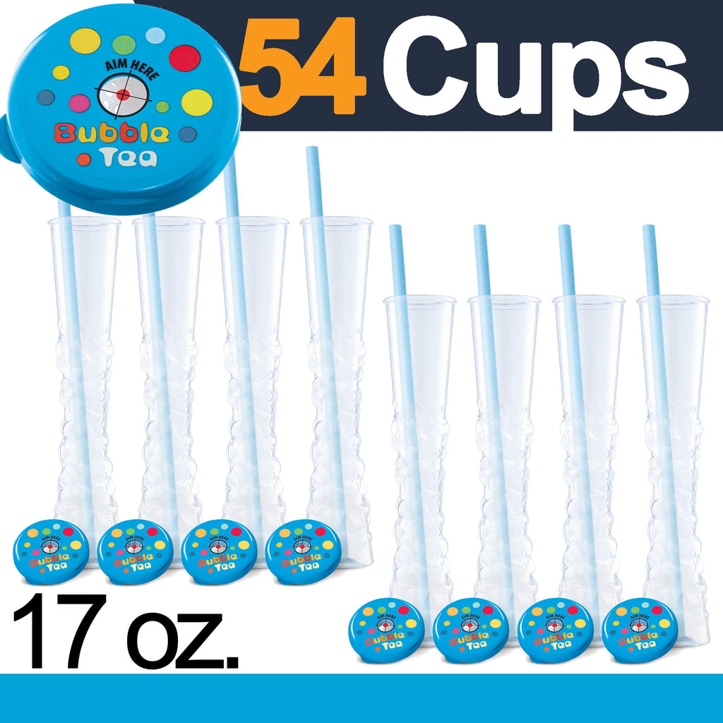 Ice Party Yard Cups with Lids 17 Oz 54 Pack