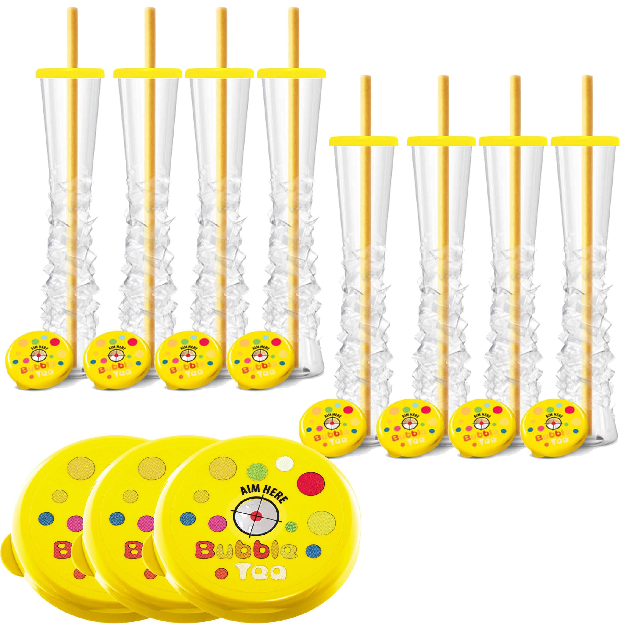 Ice Party Yard Cups with Lids 17 Oz 54 Pack