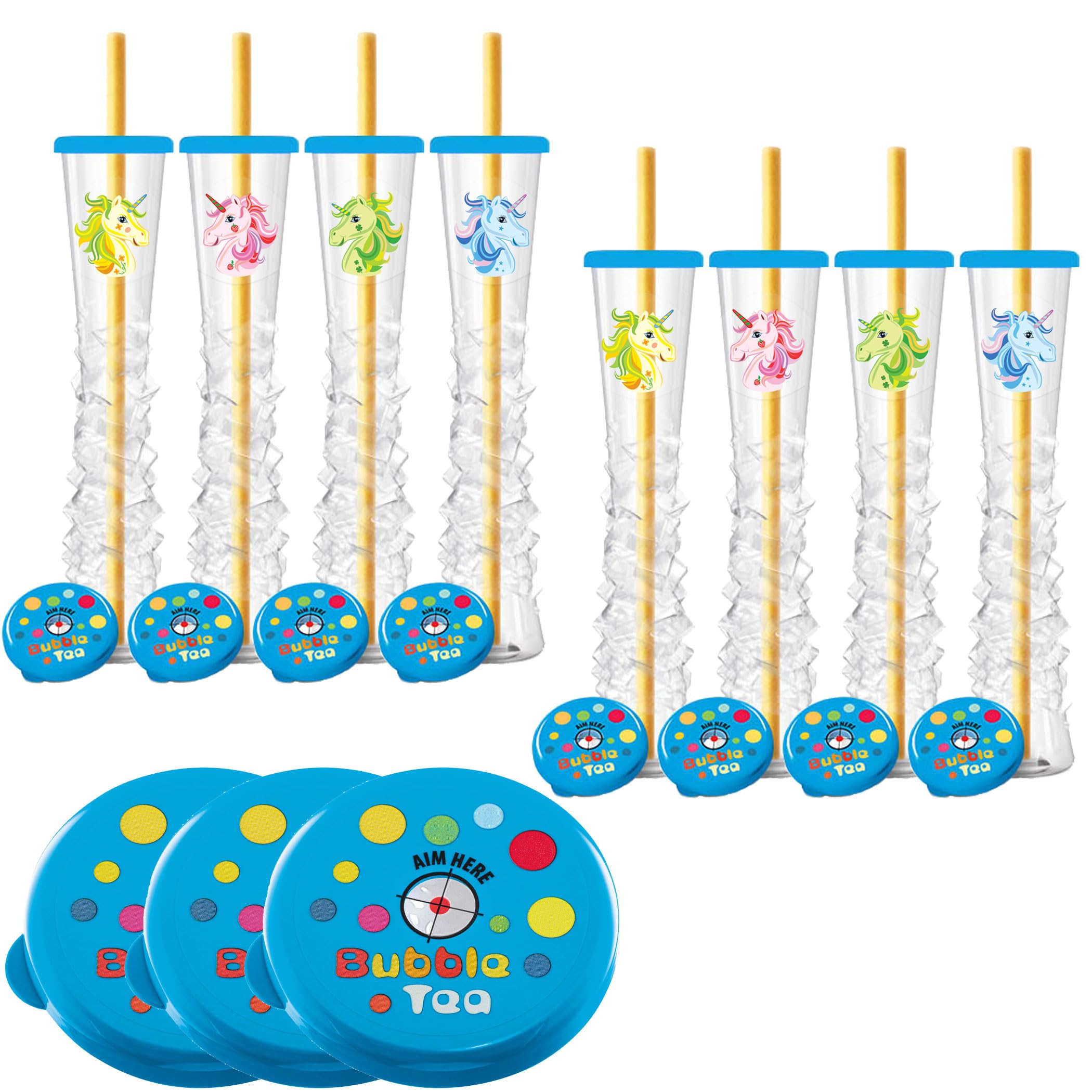 Ice Party Yard Cups with Lids 17 Oz 54 Pack