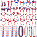 Party Favor Accessory Set with Headbands Necklaces and Glasses 96 Pack