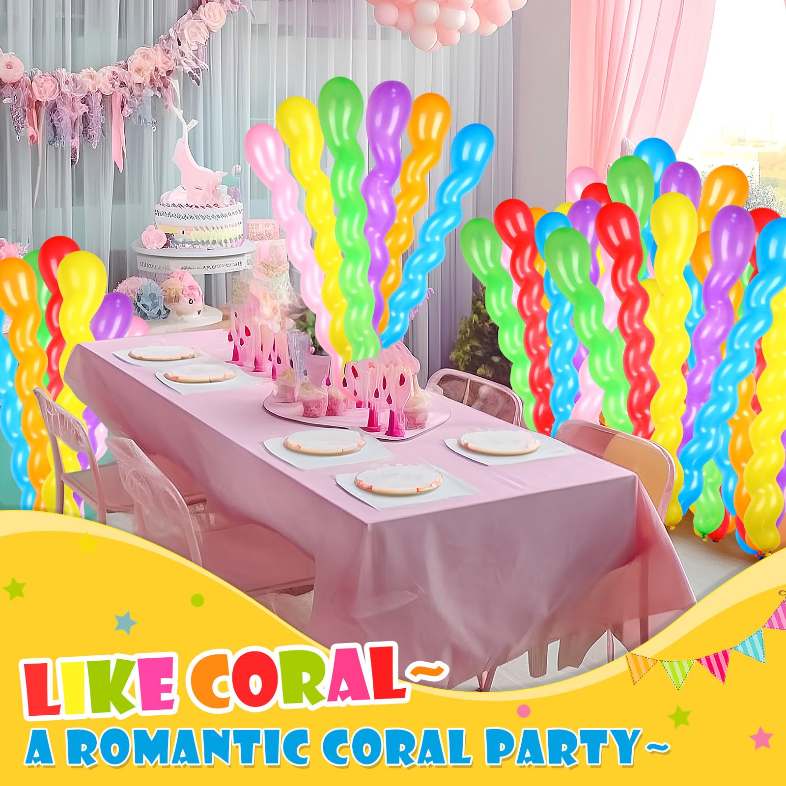 Long Twisting Latex Balloons 40 Inch Assorted Colors 1000 Pack