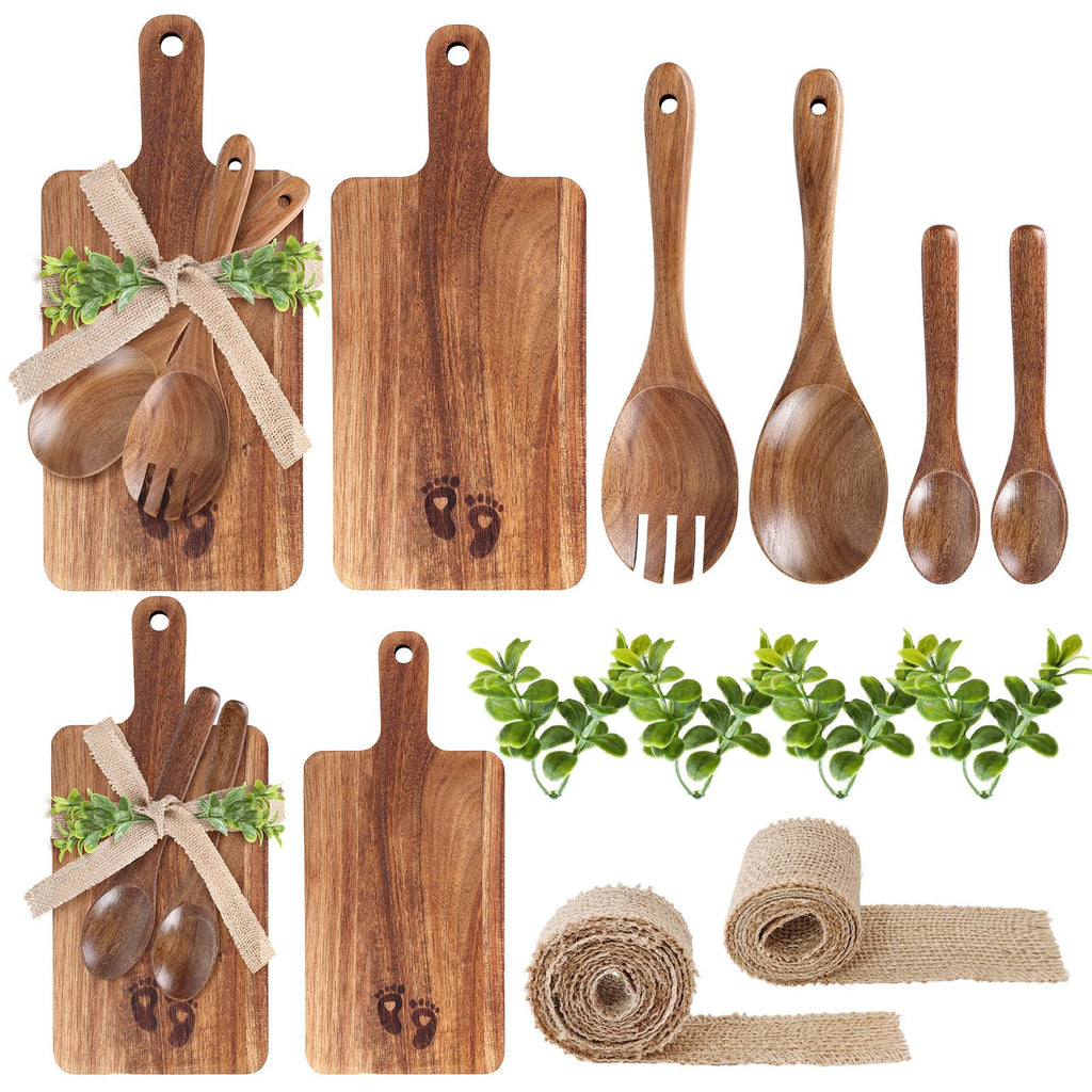 Merry Christmas Acacia Wood Cutting Board