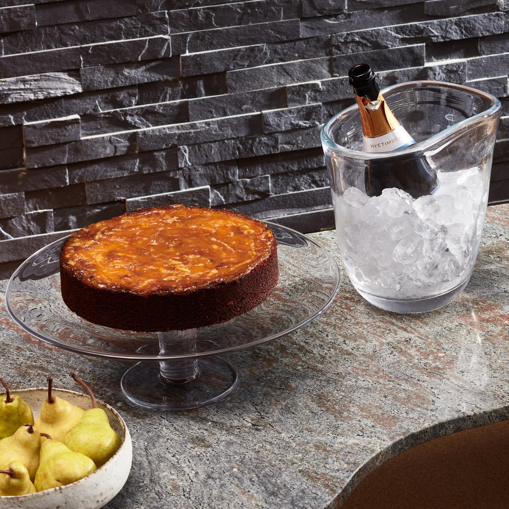 LSA International KN01 Konstantin Cakestand Ø40cm H14.5cm Clear